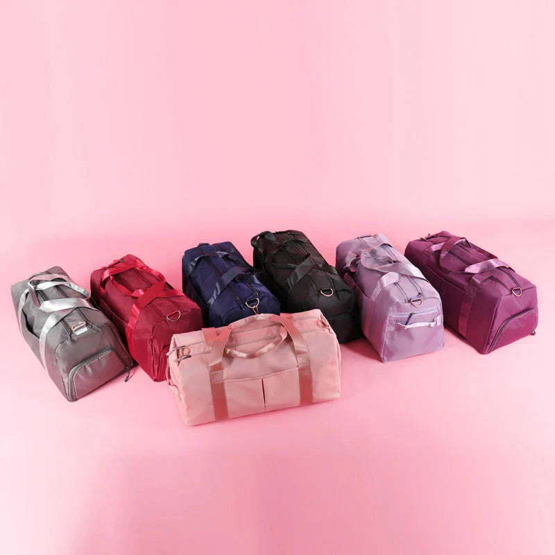 all new waterproof gym bag that has 7 different colors to choose from